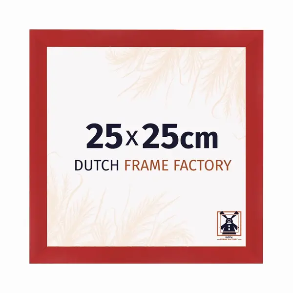 Dutch Frame Factory Fotolijst 25x25 Cm - Mdf - Rood - Praag thumbnail