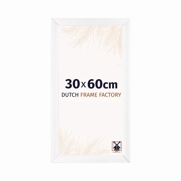 Dutch Frame Factory Fotolijst 30x60 Cm - Mdf - Wit Mat - Praag thumbnail
