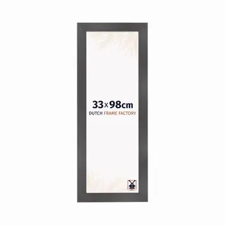 Dutch Frame Factory Fotolijst 33x98 Cm - Mdf - Zwart Mat - Praag