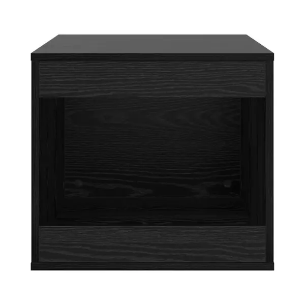VidaXL Katzenstreu Box Umzäunung Schwarz Eichen-Optik 47 X 59 X 42 Cm thumbnail