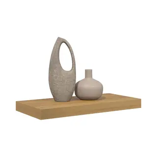 VidaXL Wandplank Wandgemonteerd Bruin 50 X 23 X 4 Cm Bewerkt Hout