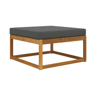 VidaXL Sofakissen Für Draußen Anthrazit 80 X 80 X 8 Cm Polyester