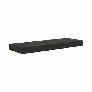 VidaXL Sitzkissen Schwarz 115 X 40 X 8 Cm 100 % Polyester