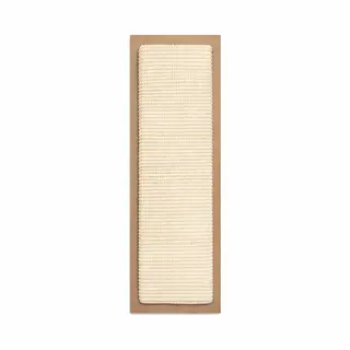 Krabplank Voor Katten - Krabmeubel - Ideaal Voor Aan De Muur Of Aan De Bank - Vergelijkbaar Krabpaal - Kattenkruid - Animalking - Krabmat - 17 X 70 Cm