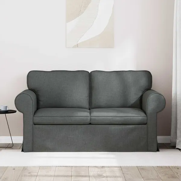 VidaXL Sofa Dunkelgrau 215 X 82 X 80 Cm Stoff thumbnail