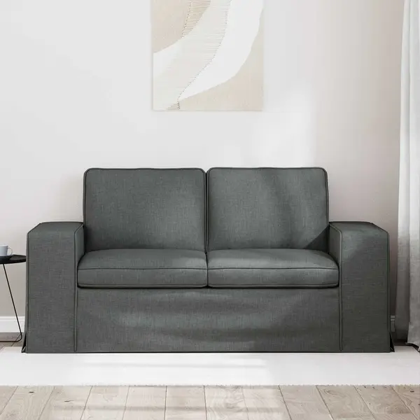 VidaXL Sofa Dunkelgrau 162 X 80 X 82 Cm Stoff thumbnail