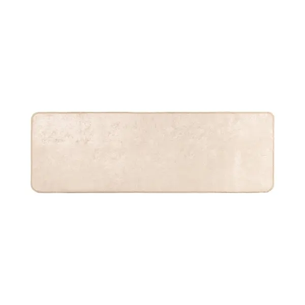 VidaXL Teppichläufer Marsa Creme 200 X 50 Cm Polyester Und Pvc thumbnail