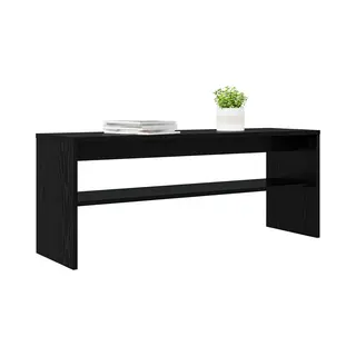 VidaXL Tv-Schränk Schwarz Eichen-Optik 100 X 30 X 40 Cm Holzwerkstoff