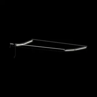 VidaXL Elektrisch Uittrekbaar Markies Frame Antraciet 4, 5 × 3 M