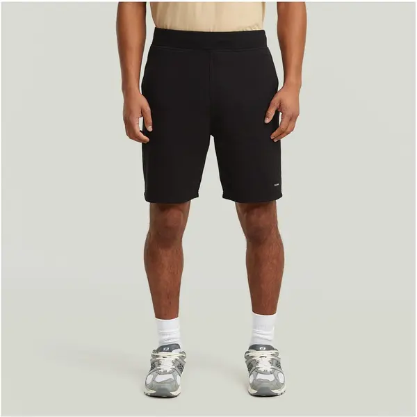 G-Star For Man. D29112-E383-6484 Black Structured Knitted Shorts (L), Casual, Cotton thumbnail