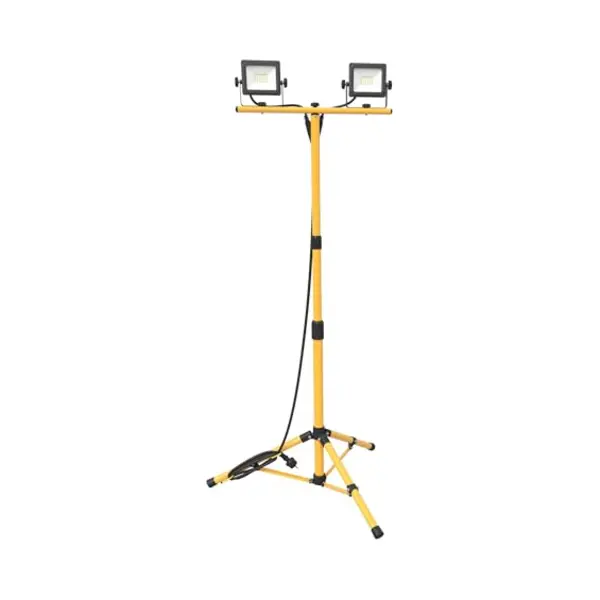 Ledvion - 2x Led Baustrahler 20W, Mit Stativ, Sanan Led Chips, 6500K, 2200 Lumen, IP65 thumbnail