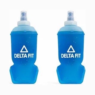 Delta Fit Soft Flasks – 250ML – Set Van 2 – Hardlopen, Trail & Hiking