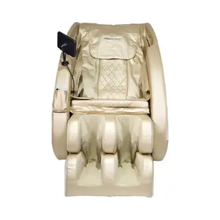 AlienComfort™ Massagestoel Mars Gold - 14 Rollers & 12 Airbags - Compact Model - Surround Sound - Massage Stoel - Massagestoel Elektrisch - Massage