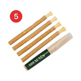 Loyautés Miswak 5 Stuks Met Houder – Siwak – Miswak – 100% Natuurlijke Tandenborstel – Miswak – Salvadora Persica – Soennah – Mondverzorging
