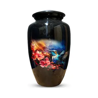 Hemelwinkel Xxl As Urn - 3.5 Liter - Crematie Urn - Uniek - Voor Huisdieren Of Menselijk As - Crematie As - Mini Urn - Decoratie Urn - Perfect Bird