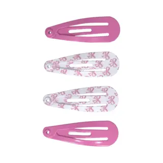 Your Little Miss Basic Baby Haarspeldjes - Pink Bows