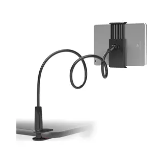 Longziming -Flexibele Telefoonhouder Met Lange Arm – 360° Draaibare Mobiele Telefoonstandaard Voor Bed, Bureau En Live Opnames – Handsfree