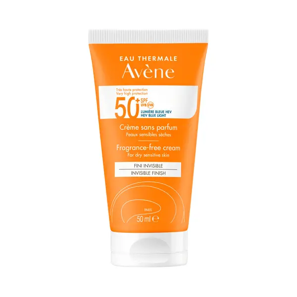 2x Avène Zonnebrandcrème Spf 50+ Parfumvrij 50 Ml thumbnail