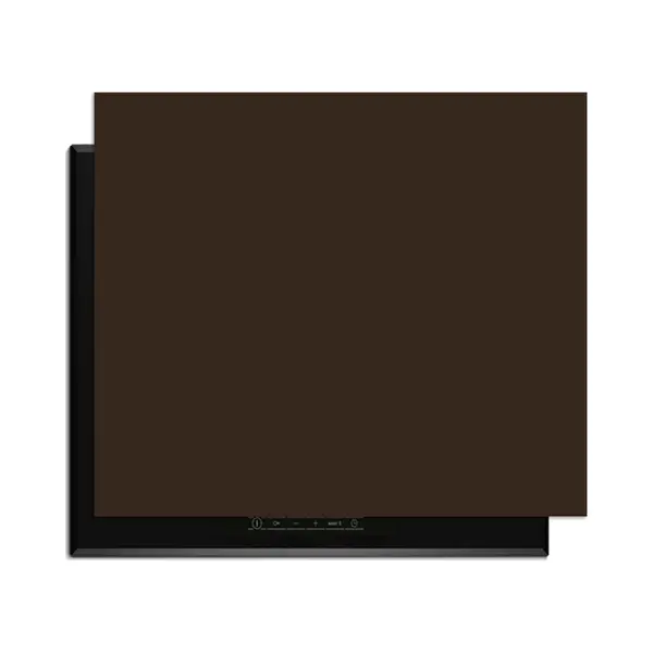 KitchenArt - Lucida – Inductie Beschermer - 65x52 Cm - Kookplaat Beschermer - Luxe Afdekplaat Inductieplaat - Anti-slip & Oprolbaar - Beschermmat thumbnail