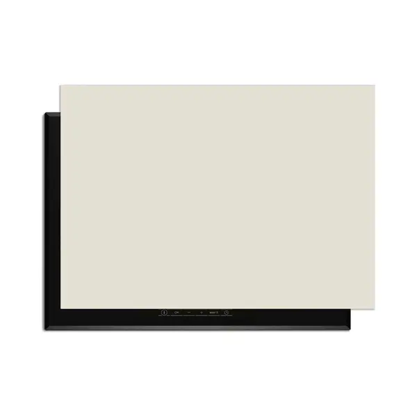 KitchenArt - Cannoli Cream – Inductie Beschermer - 86x52 Cm - Kookplaat Beschermer - Luxe Afdekplaat Inductieplaat - Anti-slip & Oprolbaar - thumbnail