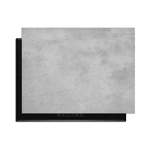 KitchenArt - Urban Grey - Inductie Beschermer - 80x52 Cm - Kookplaat Beschermer - Luxe Afdekplaat Inductieplaat - Anti-slip & Oprolbaar - Beschermmat thumbnail