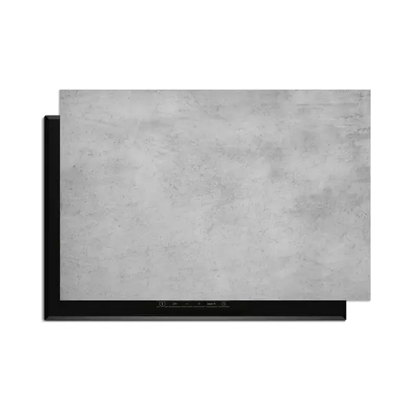 KitchenArt - Urban Grey - Inductie Beschermer - 91.6x52.7 Cm - Kookplaat Beschermer - Luxe Afdekplaat Inductieplaat - Anti-slip & Oprolbaar - thumbnail