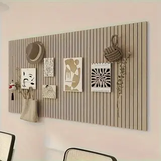 Obosoe Groot Prikbord, Decoratief Vilten Prikbord 120 X 60 Cm, Opvouwbaar Fotodisplaybord, Visionboard Voor School, Thuis, Keuken, Kantoor, Muren, Bruin