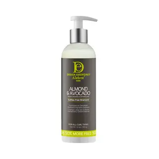 Design Essentials Almond &amp; Avocado Sulfate-Free Shampoo 365 G