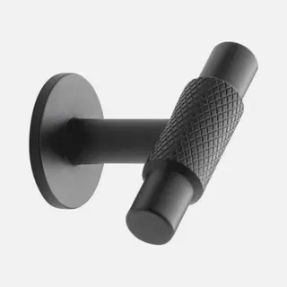 Kastenman T-Greep Mat Zwart 54 Mm , Keukenknop - Kastknop - Meubelknop - Incl. Schroeven - H035