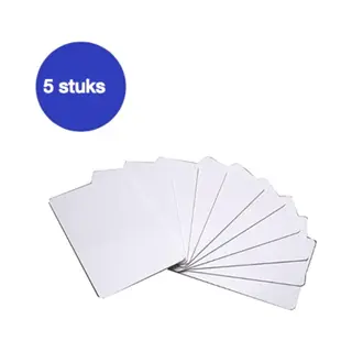 EveryTab Nfc Tag NTAG215 Cards – 5 Stuks – Amiibo Compatible - Nfc Kaarten – Rfid - Nfc Chip – NTAG215 – Rfid Tag - Nfc 215 – Nfc Tag – Amiibo