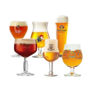 Diverse merken Bierglazen Kado Cadeau - Mengelmoesje