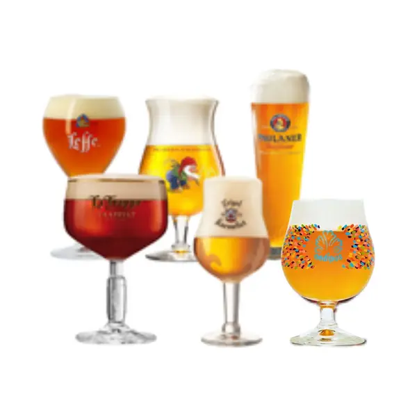 Diverse merken Bierglazen Kado Cadeau - Mengelmoesje thumbnail