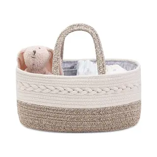 Framehack Kraammand - Baby Mand - Met Drie Vakken - Babyshower - Kraamcadeau Meisje Of Jongen - Mooi, Praktisch En Overzichtelijk