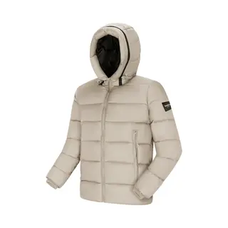Heren Jas Winter Met Ballin Est. 2013 Jacket Giorgio Print - Beige - Maat Xl
