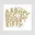 Letters - Metallic Goud - Mat