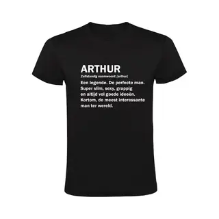 Sol's Arthur Grappig Heren T-shirt - Verjaardag - Cadeau - Kado