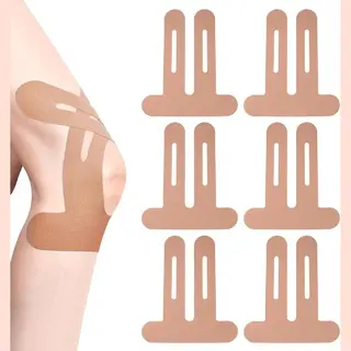PreCut Kinesiotapes - Knietape Voor Sport - 6 Stuks Huidvriendelijk En Waterdicht Met Perfect Draagcomfort