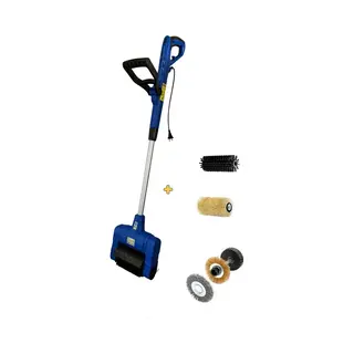 Borg DT3005 Universele Elektrische Oppervlakte En Voegenreiniger - MultiBrush - Kopere Borstel - Voegen Borstel - Onkruidborstel - Terrasreiniger -