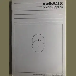 Wals Coach Supplies Coachpapier - Coachblok - Korfbal - A5