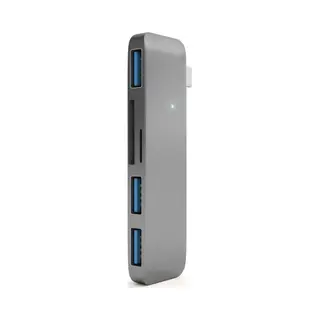Satechi St-Tcuhm laptop dock & poortreplicator Usb 3.2 Gen 1 (3.1 Gen 1) Type-C Zilver