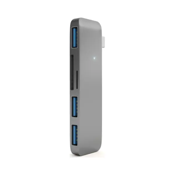 Satechi St-Tcuhm laptop dock & poortreplicator Usb 3.2 Gen 1 (3.1 Gen 1) Type-C Zilver thumbnail
