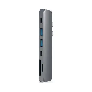 Satechi St-Cmbpm laptop dock/port replicator Usb 3.2 Gen 1 (3.1 Gen 1) Type-C Grey
