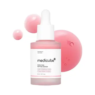Medicube Salmon Dna Pdrn Pink Peptide Serum. Pink Glow Serum. Peptide. Niacinamide. Hydrating & Moisturizing & Firming. Uneven Skin Tone. Korean
