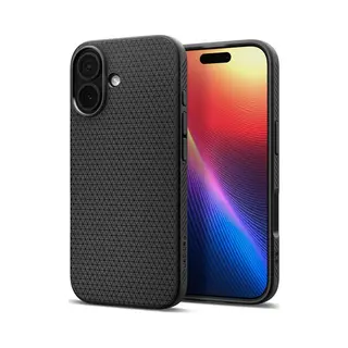 Spigen Liquid Air Hülle Für IPhone 17 – Mattschwarz