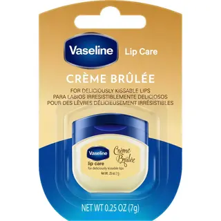 Vaseline Lip Therapy Crème Brûlée, Nourishing Lip Balm For Optimal Hydration, (Crème Brûlée (1 Piece))