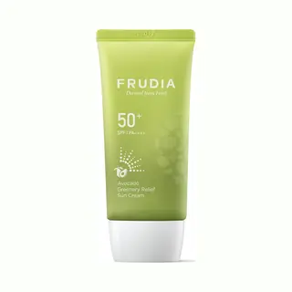 Frudia Sun Avocado Greenery Relief Schützende Feuchtigkeitscreme Für Empfindliche Haut Lsf 50+ 50 G