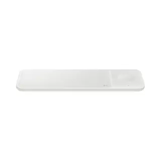 Samsung Wireless Charger Trio Kopfhörer, Smartphone, Smartwatch Weiß Usb Kabelloses Aufladen Schnellladung Drinnen