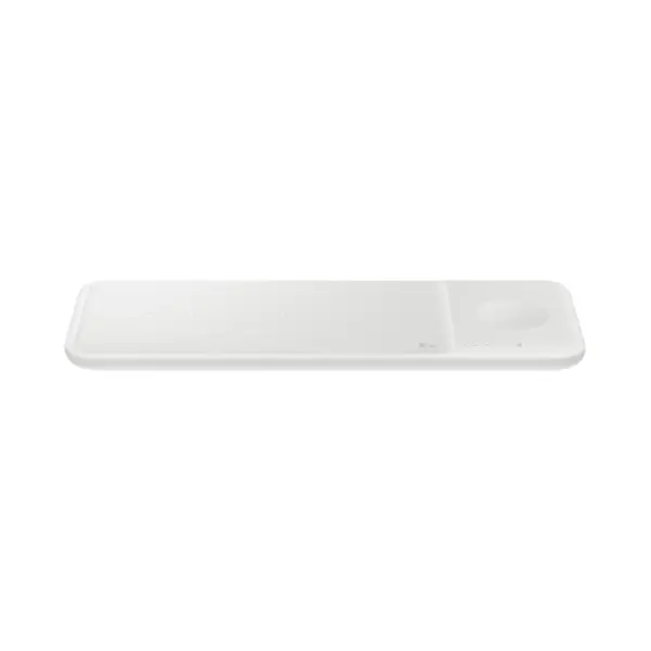 Samsung Wireless Charger Trio Kopfhörer, Smartphone, Smartwatch Weiß Usb Kabelloses Aufladen Schnellladung Drinnen thumbnail