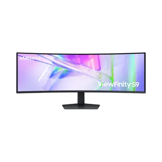 Samsung S95UC computer monitor 124.5 cm (49") 5120 x 1440 pixels Dqhd Lcd Black