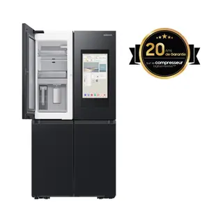Samsung RF65DG9H0EB1EF, French Door, Premium Black Steel
